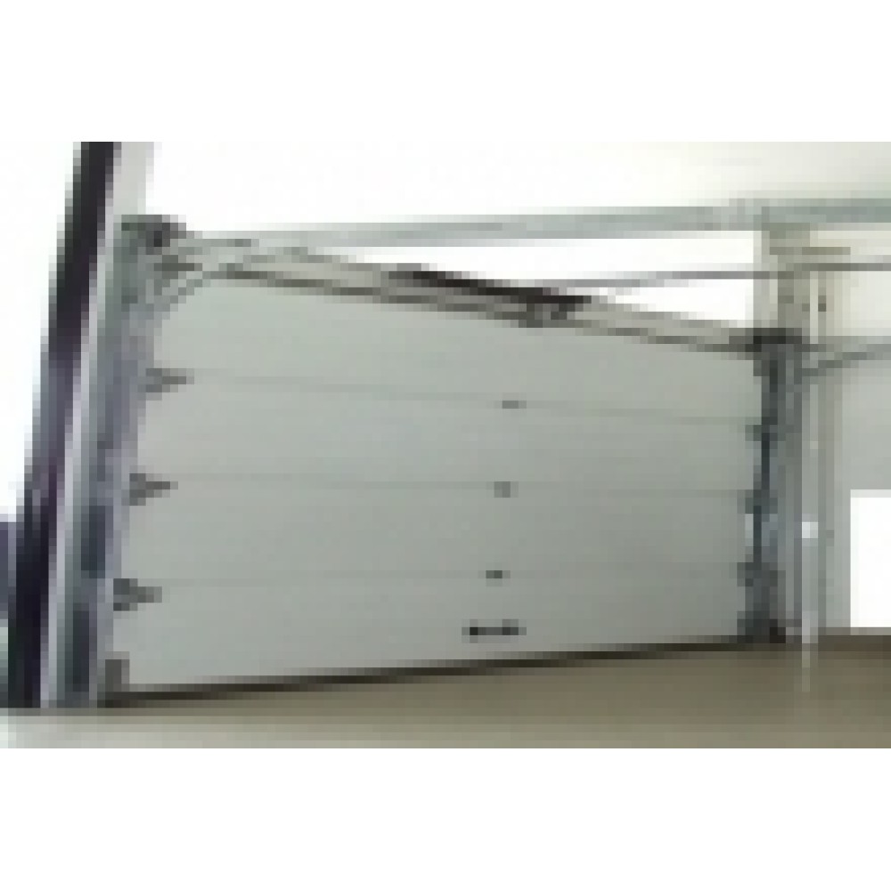 Γκαραζοπορτες, Γκαραζοπορτα σπαστη οροφης εσωτερικη οψη -μηχανισμος