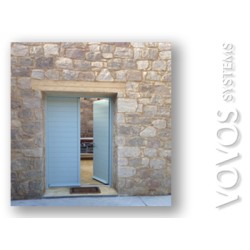 Εξωπορτα Αυλής , Αυλοπορτα ραμποτε νησιωτικη διφυλλη