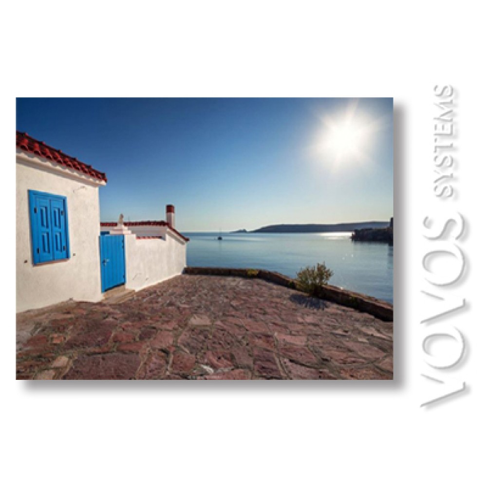 Ξυλινα Παντζουρια και Παραθυρα πανω στη θαλασσα  Σιγρι Λεσβου