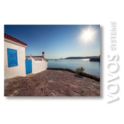 Ξυλινα Παντζουρια και Παραθυρα πανω στη θαλασσα  Σιγρι Λεσβου