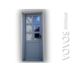 Πορτες  Κουζινας, Κουζινοπορτα συνθετικη pvc για νησιωτικο σπιτι στην Κυθνο