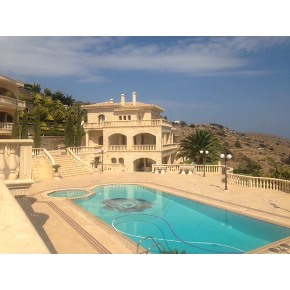 Γερμανικα  Συνθετικα Ενεργειακα  Κουφωματα  σε εξοχικη κατοικια στην Ανδρο