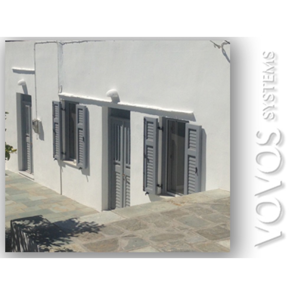 Παραδοσιακα Pvc κουφωματα Aluplast Πορτες Παραθυρα Πατζουρια στον Ατερμωνα Σιφνος