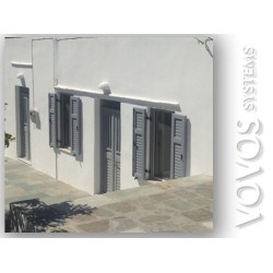 Παραδοσιακα Pvc κουφωματα Aluplast Πορτες Παραθυρα Πατζουρια στον Ατερμωνα Σιφνος