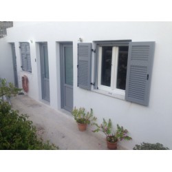 Ενεργειακα Συνθετικα Κουφωματα Kommerling , pvc πορτες , παραθυρα ,πατζουρια σε κατοικια στην Σιφνο