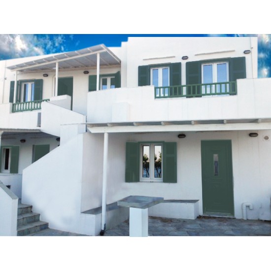 Ενεργειακα pvc Κουφωματα kommerling στο Ξενοδοχειο Leandros στον Πλατυ Γιαλo - Σιφνος 