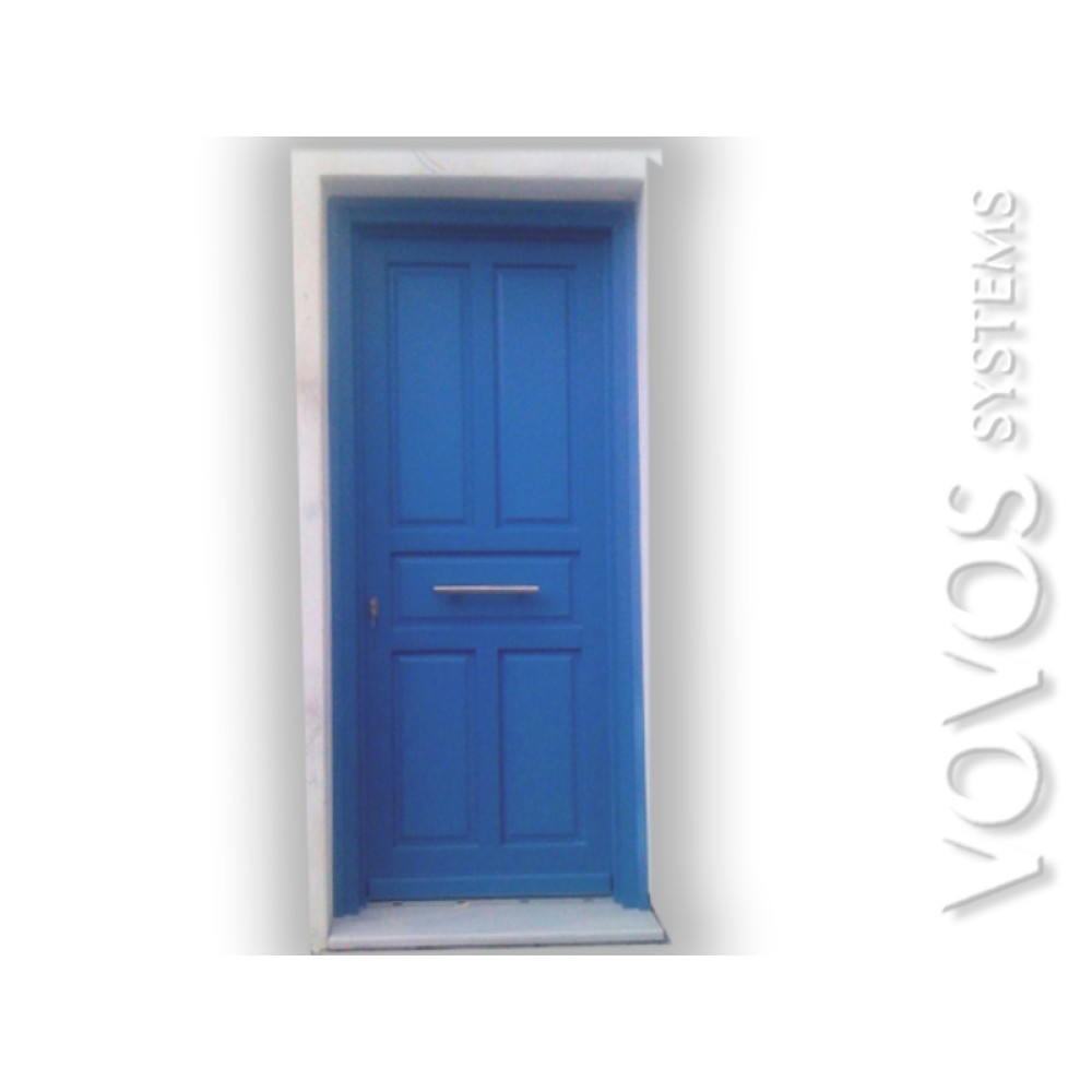 Εξωπορτες Κλασικες Ξυλινες, Ταμπλαδωτη Πορτα  Εισοδου στην Λεβροσσο  Αμοργος 