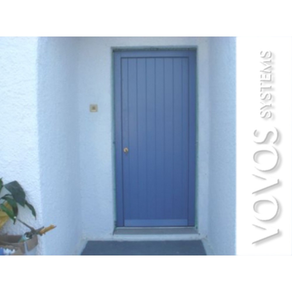 Πορτες εισοδου, Εξωπορτες καθετο ραμποτε , νησιωτικη  εξωπορτα στα Κουφονησια 