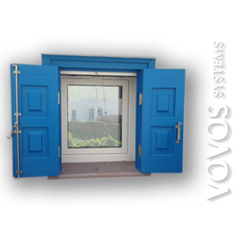 Ξυλινα Πατζουρια, Ταμπλαδωτα Νησιωτικα Μασιφ Μεραντι στο Σιγρι Μυτιληνης 