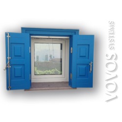 Ξυλινα Πατζουρια, Ταμπλαδωτα Νησιωτικα Μασιφ Μεραντι στο Σιγρι Μυτιληνης 