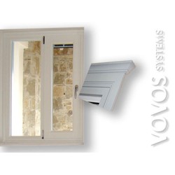 Ξυλινα Κουφωματα ,  παραθυρα Ξυλινα με κορνιζα στην  Δροσια - Αθηνα 