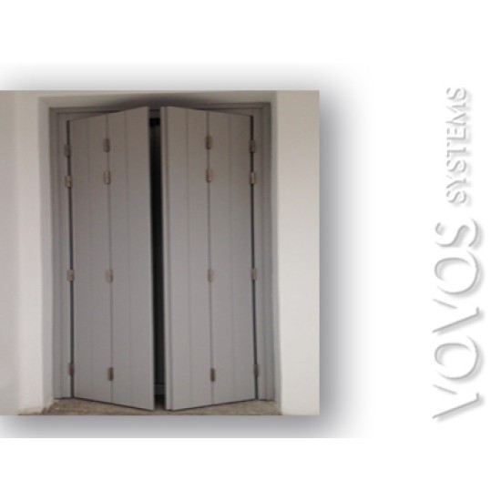 Ξυλινα Κουφωματα, Πατζουρια παραδοσιακα ραμποτε αναδιπλουμενα στο "studios Nεφελη"  Πολλωνια Μηλος