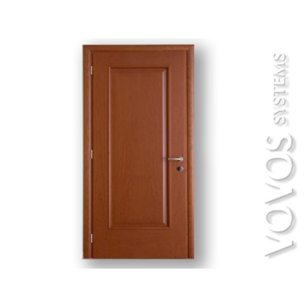 Πορτες εσωτερικου χωρου,  Κλασικη ταμπλαδωτη μεσοπορτα  με μονο ταμπλα στον Προφητη Ηλια Πειραιας