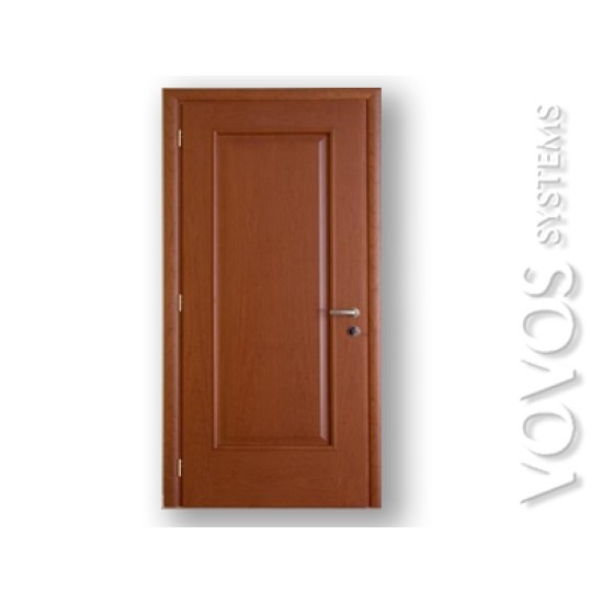 Πορτες εσωτερικου χωρου,  Κλασικη ταμπλαδωτη μεσοπορτα  με μονο ταμπλα στον Προφητη Ηλια Πειραιας