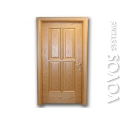 Πορτες εσωτερικες, Μεσοπορτα παραδοσιακη ξυλινη ταμπλαδωτη φυσικο ξυλο στην Παρνηθα Αθηνα