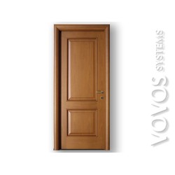 Εσωτερικες Ξυλινες Πορτες Δωματιων , Υπνοδωματιων, Μεσοπορτα ξυλινη  κλασικη ταμπλαδωτη με διλπο ταμπλα στο Μοναστηρακι Αθηνα