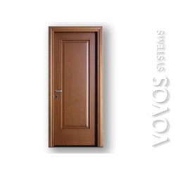 Εσωτερικες Ξυλινες Πορτες Δωματιων , Υπνοδωματιων, Μεσοπορτα ξυλινη κλασικη ταμπλαδωτη με μονο ταμπλα, σε καρυδια,  στην  Αθηνα