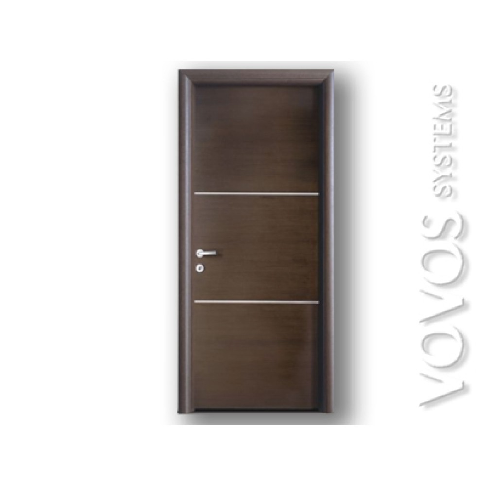 Ξυλινα κουφωματα , Πορτες Εσωτερικες , Λαμινειτ μεσοπορτες , Πορτα πρεσαριστη με ανοξειδωτα φινιρισματα στην Αθηνα 