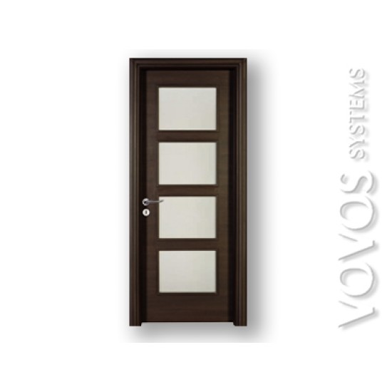 Μεσοπορτες Laminate, Εσωτερικες Πορτες, Πλαστικοποιημενες , συγχρονες ,οικονομικες, με  τζαμια  αμμοβολης , απλα,  vitro  στον Πειραια