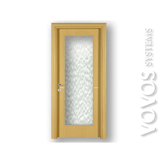 Μεσοπορτες Laminate, Εσωτερικες  Διαχωριστικες Πορτες, Πλαστικοποιημενες , γραφειων, Ιατρειων  ,οικονομικες, με τζαμι αμμοβολης στον Πειραια