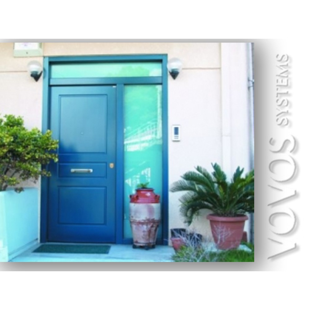 Εξωπορτες Ασφαλειας, Εξωπορτα θωρακισμενη μονοφυλλη εγχρωμη στην Μυτιλινη