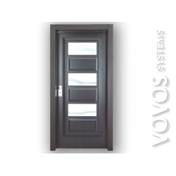 Πορτες Ασφαλειας , Θωρακισμενες Πορτες, Πορτα χειροποιητη, σχεδιο  μοντερνο σχεδιο με κρυσταλλα ασφαλειας στον Πειραια