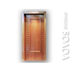 Πορτες Ασφαλειας , Θωρακισμενες Πορτες, Ξυλινη Πορτα , σχεδιο " Κολοσσιαίο " με φεγγιτη στην Αθηνα