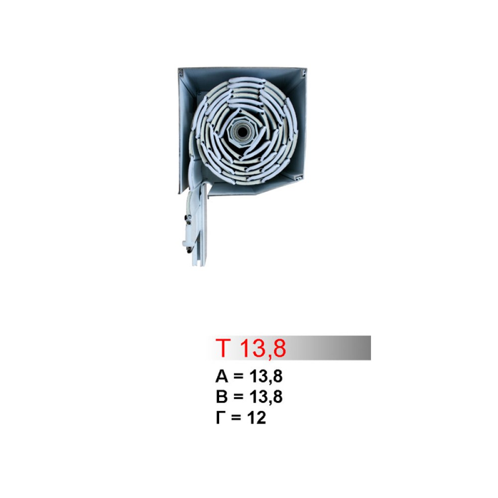 ΡΟΛΑ για Παραθυρα, Ρολο Εξωτερικο κουτι  13,8 με φυλλαρακι Τ16  μονωση Πολυουρεθανης
