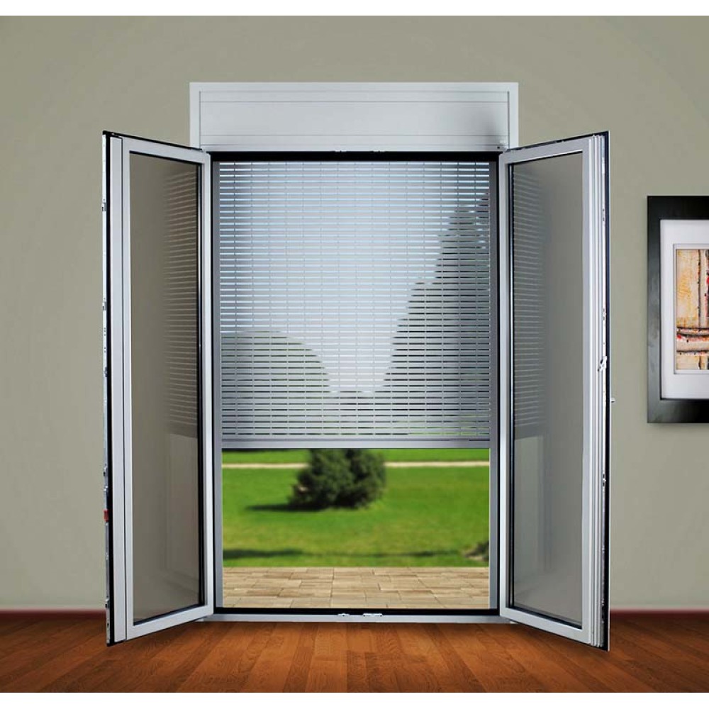 Ρολα  Επικαθημενα Ασφαλειας Ηλεκτροκινητα - με προφιλ Αερισμου,  Επικαθημενα Ρολα  Μπαλκονοπορτας  σε σπιτι  στην Ανοιξη  Αθηνα Αττικη