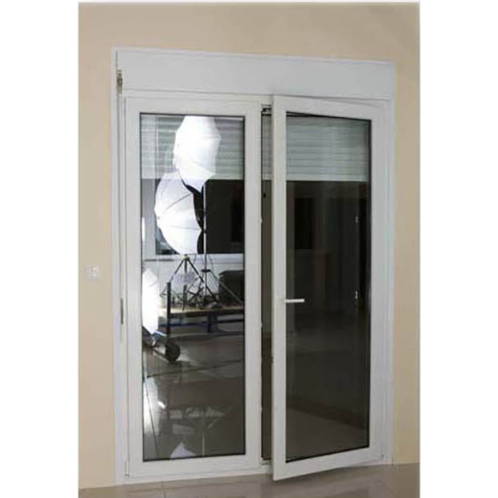 Ρολα, Επικαθημενα ρολα ηλεκτροκινητα , σε μπαλκονοπορτα , Εξοχικη κατοικια στην Σαλαμινα