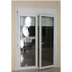 Ρολα, Επικαθημενα ρολα ηλεκτροκινητα , σε μπαλκονοπορτα , Εξοχικη κατοικια στην Σαλαμινα