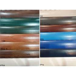 Ρολα, Χρωματολογιο για ρολα αλουμινιου με μονωση πολυουρεθανης