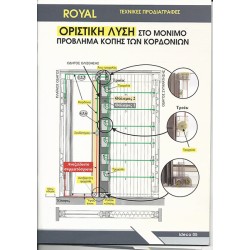 ΣΙΤΑ  ROYAL,   Σιτες Πλισε και Πιετα ,  Οριστικη  λυση  στα  Σπασμενα , Κομμενα  Κορδονια