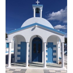 Νησιωτικο Εκκλησακι με συνθετικα κουφωματα στη Μηλο