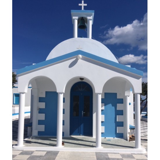 Νησιωτικο Εκκλησακι με συνθετικα κουφωματα στη Μηλο