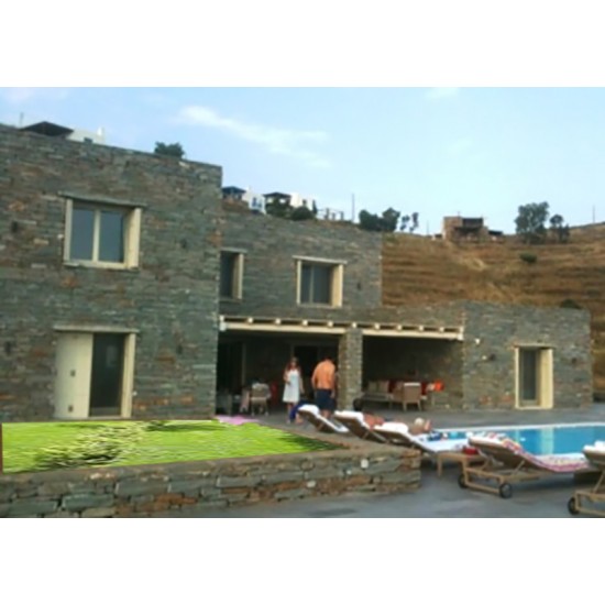 Ξυλινα κουφωματα , Ξυλινα νησιωτικα κουφωματα σε κατοικια  στην ΤΖΙΑ