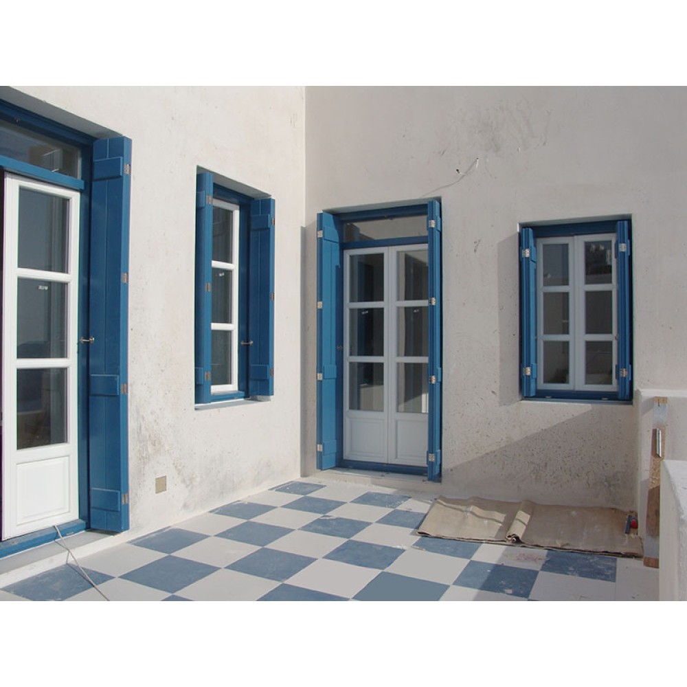 Ξυλινα Κουφωματα , Ξυλινες παραδοσιακες πορτες, πατζουρια, παραθυρα  στην Πλακα -  ΜΗΛΟΣ