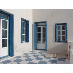 Ξυλινα Κουφωματα , Ξυλινες παραδοσιακες πορτες, πατζουρια, παραθυρα  στην Πλακα -  ΜΗΛΟΣ