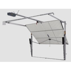 Μονοκοματες Γκαραζοπορτες Οροφης - Mηχανισμος