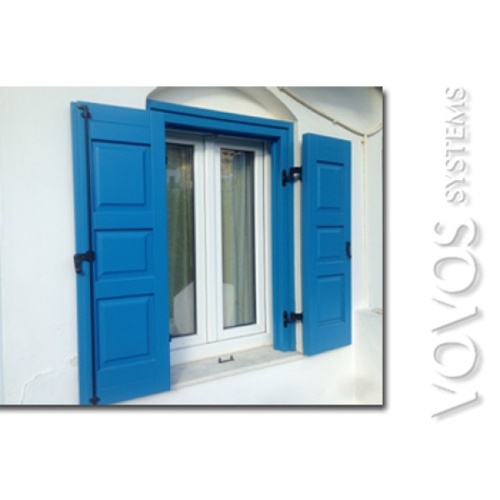 Ξυλινα Πατζουρια, Ταμπλαδωτα Νησιωτικα Μασιφ Μεραντι