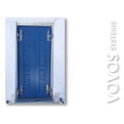 Παραδοσιακα Κουφωματα, παραθυρο με πατζουρι ραμποτε οριζοντιο