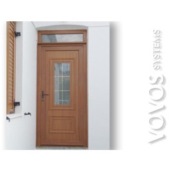 Εξωπορτες Συνθετικες , Εξωθυρα μονη με σταθερο φεγγιτη  στον Βατο,  Μηλος