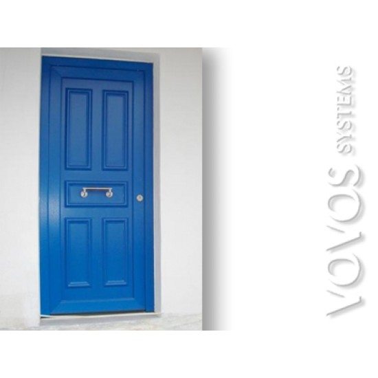 Πορτες Εισοδου Παραδοσιακες,  πορτα εισοδου με συνθετικα πανελ στην Ανδρο