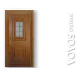 Εξωπορτες pvc,  Πορτα  νεοκλασικη με τζαμι σε διαφορα σχεδια  στην Αθηνα