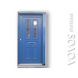 Συνθετικες Πορτες Εισοδου,  Παραδοσιακη Πορτα pvc σε διαφορα χρωματα και οικονομικες τιμες στην Αιγινα