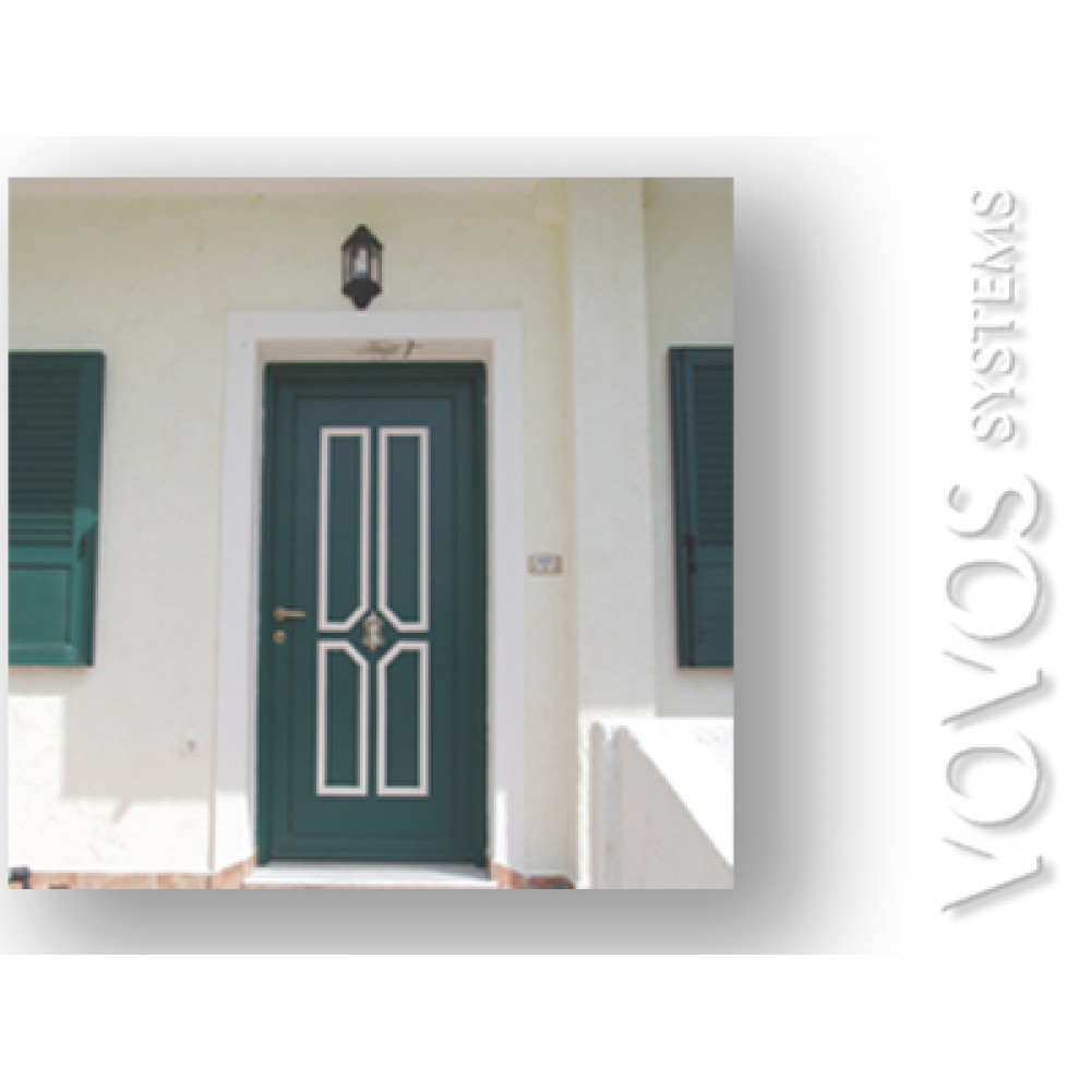 Εξωπορτες PVC , Πορτα Εισοδου εγχρωμη στο Σιγρι Λεσβου