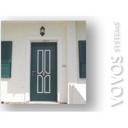Εξωπορτες PVC , Πορτα Εισοδου εγχρωμη στο Σιγρι Λεσβου