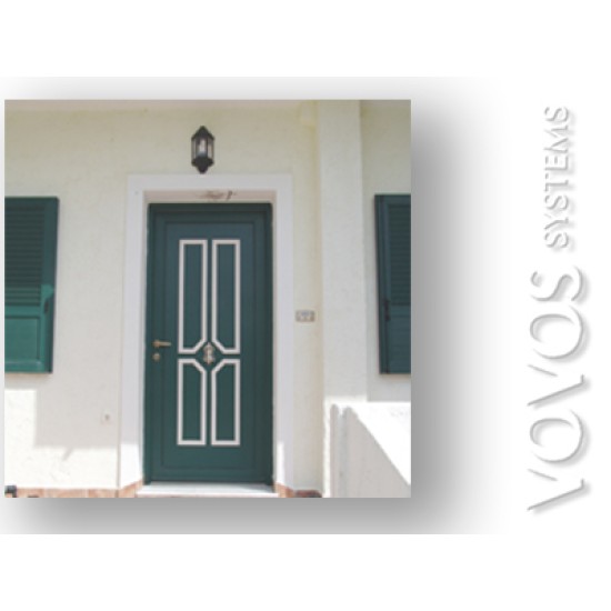 Εξωπορτες PVC , Πορτα Εισοδου εγχρωμη στο Σιγρι Λεσβου