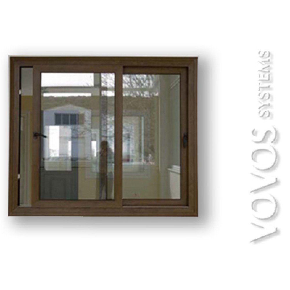 Συνθετικα pvc Κουφωματα,   Πορτα Επαλληλη Βαρεου Τυπου  σε απομιμηση  ξυλου Καρυδιας στην Πειραικη Πειραιας