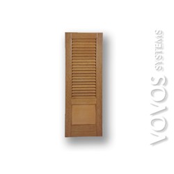 Ξυλινα Κουφωματα, σχεδια Ξυλινων Παντζουριων, σχεδιο μικτο ταμπλαδωτο & γριλια